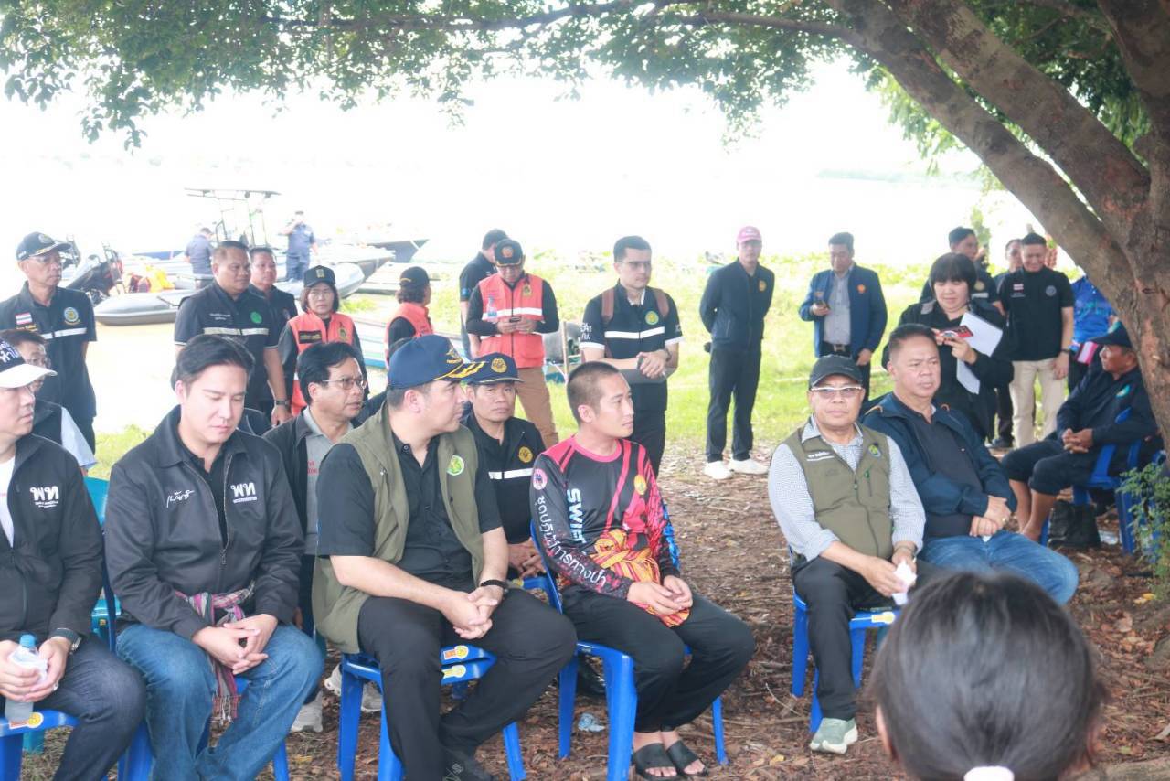 title - รมช.กษ. ลงพื้นที่ติดตามสถานการณ์ปลาหมอคางดำในเขื่อนลำปาว จังหวัดกาฬสินธุ์ 